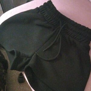 Women's Black Casual Shorts